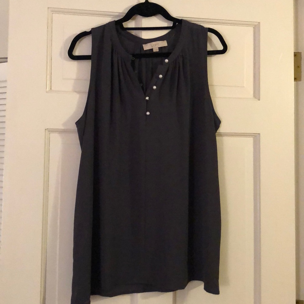 Charcoal gray tank